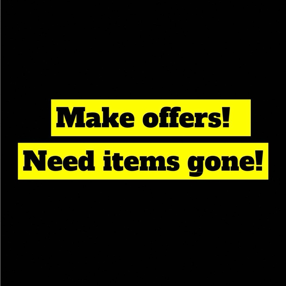 Open to all offers!